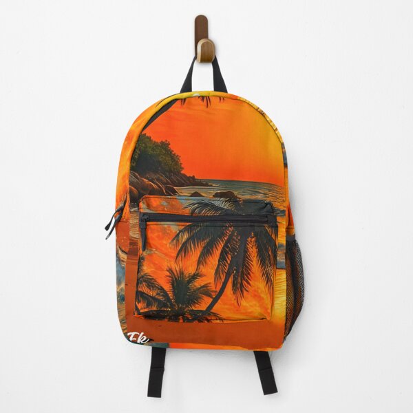 Item preview, Sunset Beach Tropical Palm Tree designed and sold by Fateh-Kro ⭐⭐⭐⭐⭐.