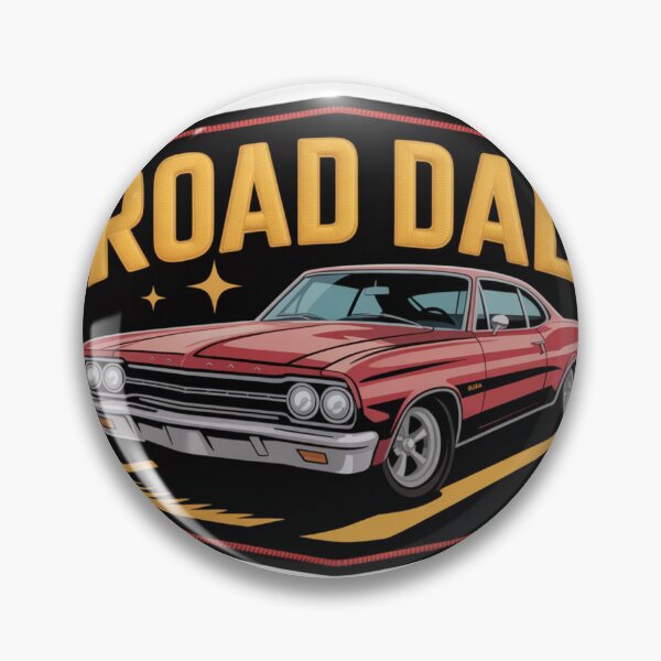 Item preview, Road Dad Classic Drive Patch – Retro Father’s Day Sticker Best-selling design Premum quality viral drop reloaded designed and sold by Imaginarium of Chaos falcon88 .