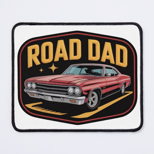 Item preview, Road Dad Classic Drive Patch – Retro Father’s Day Sticker Best-selling design Premum quality viral drop reloaded designed and sold by Imaginarium of Chaos falcon88 .