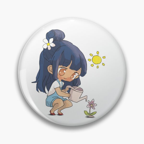 Item preview, Copy of Chibi taking care of a Flower designed and sold by adastra3D.
