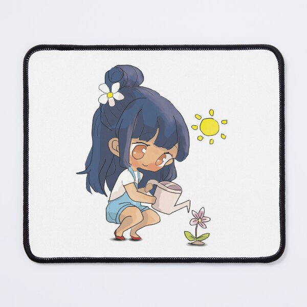 Item preview, Copy of Chibi taking care of a Flower designed and sold by adastra3D.