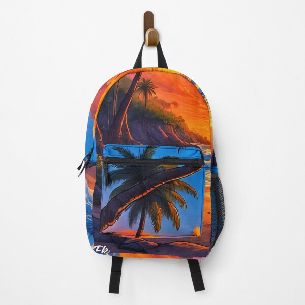 Item preview, Sunset Beach Tropical Palm Tree designed and sold by Fateh-Kro ⭐⭐⭐⭐⭐.