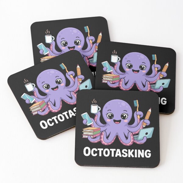 Item preview, Octotasking Creature in Multitask Mode designed and sold by HandicraftArt.