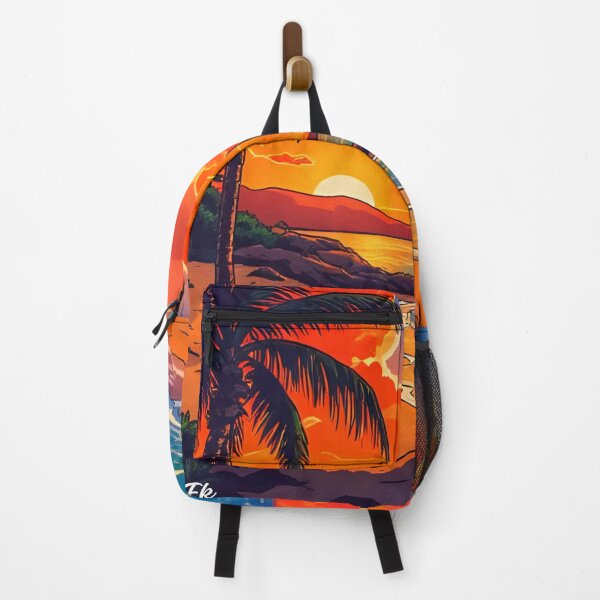 Item preview, Sunset Beach Tropical Palm Tree designed and sold by Fateh-Kro ⭐⭐⭐⭐⭐.