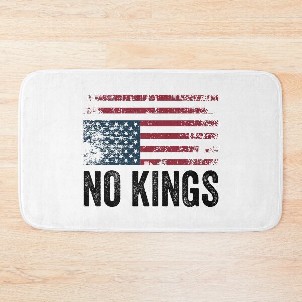 Item preview, No Kings American Flag Upside Down - Anti Fascism designed and sold by PixVib.