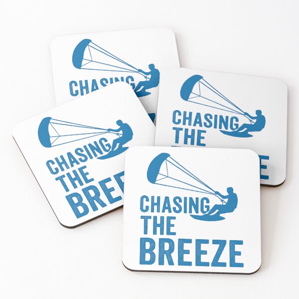 Item preview, Kitesurf – Chasing the Breeze – Bold Blue Extreme Sports Design designed and sold by OTSC.