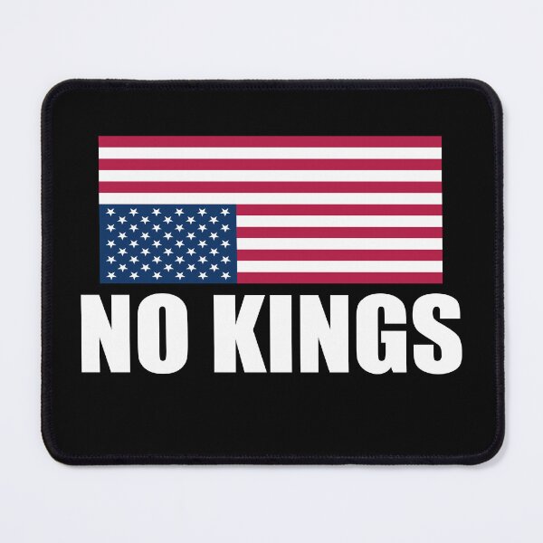 Item preview, No Kings American Flag Upside Down - Anti Trump designed and sold by PixVib.