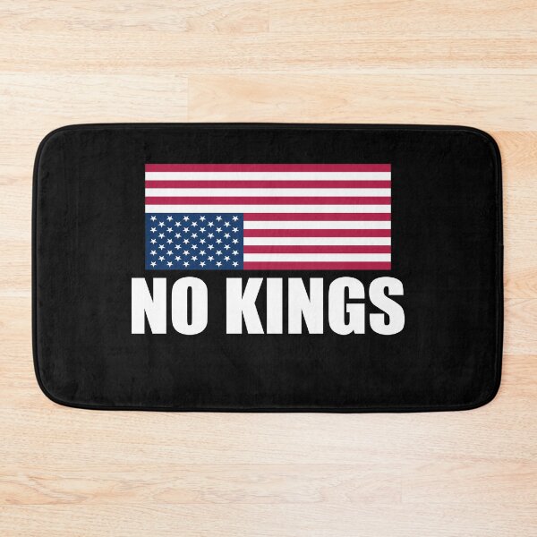 Item preview, No Kings American Flag Upside Down - Anti Trump designed and sold by PixVib.