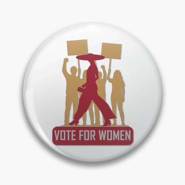 Item preview, Votes for Women Feminist Design – Empowerment Quote with Bold Suffrage Message designed and sold by ArtsyExplorer.