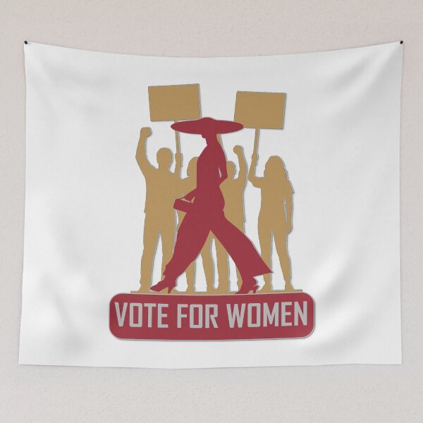 Item preview, Votes for Women Feminist Design – Empowerment Quote with Bold Suffrage Message designed and sold by ArtsyExplorer.