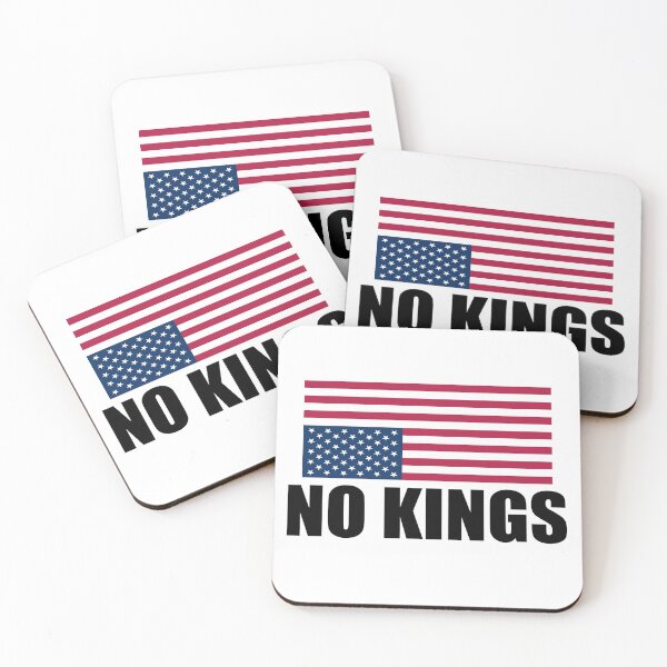 Item preview, No Kings American Flag Upside Down - Anti Trump designed and sold by PixVib.