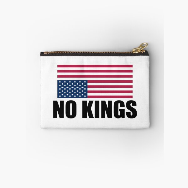 Item preview, No Kings American Flag Upside Down - Anti Trump designed and sold by PixVib.