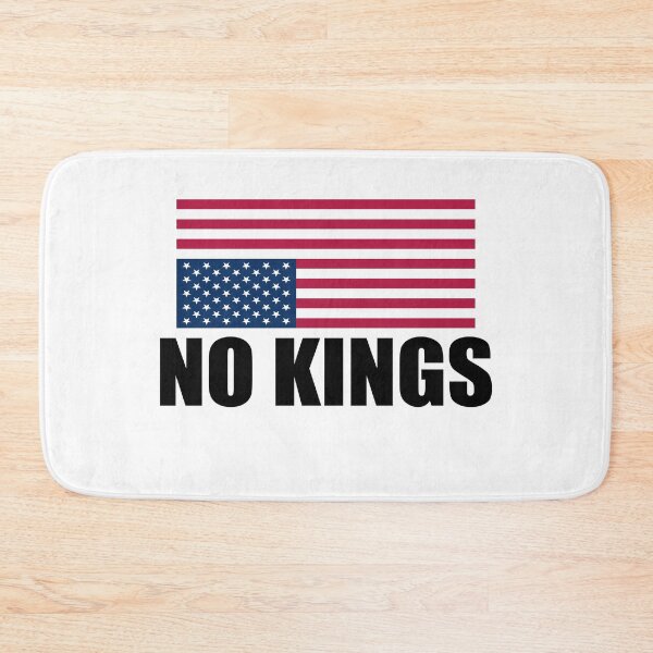 Item preview, No Kings American Flag Upside Down - Anti Trump designed and sold by PixVib.