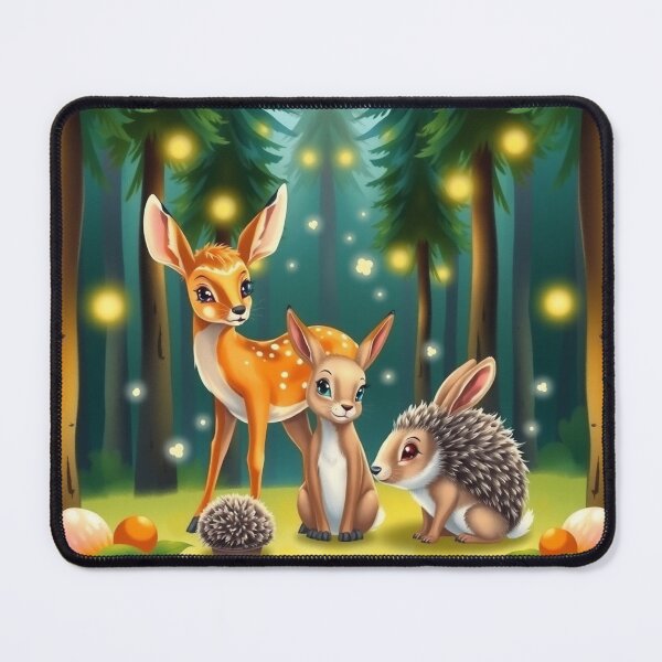 Item preview, Bambi with fireflies designed and sold by MADandSANE-MArt.