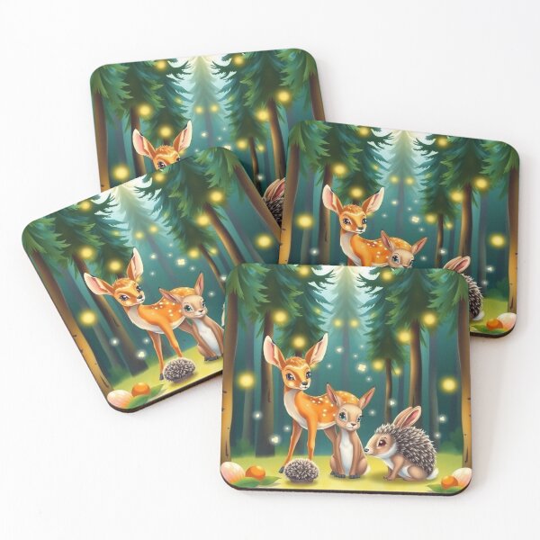Item preview, Bambi with fireflies designed and sold by MADandSANE-MArt.