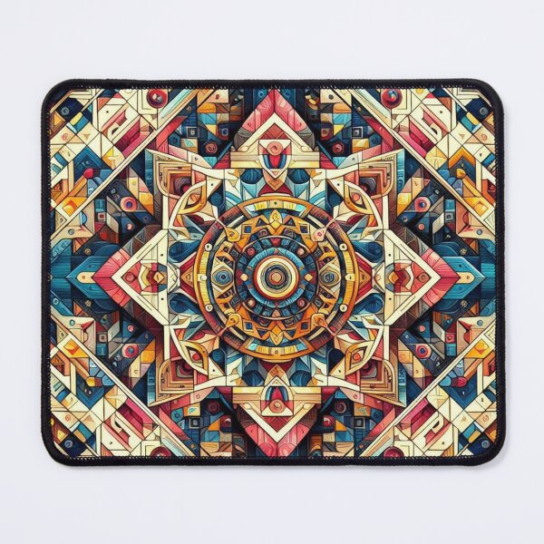Item preview, Colorful geometric decorative pattern designed and sold by Dogandesighn.