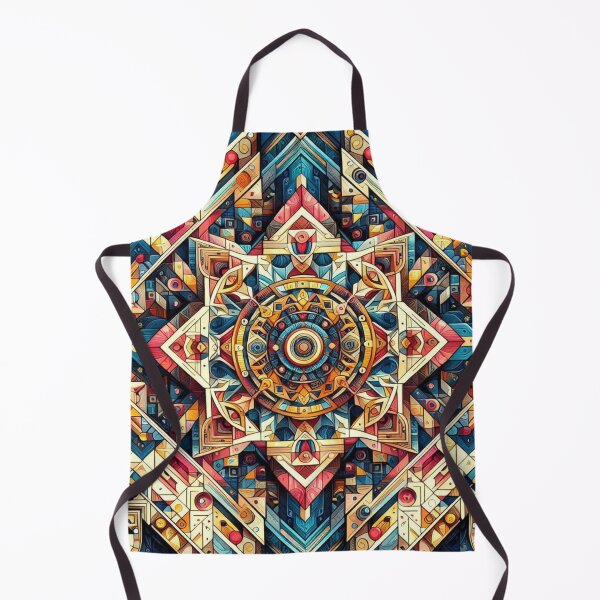 Item preview, Colorful geometric decorative pattern  designed and sold by Dogandesighn.