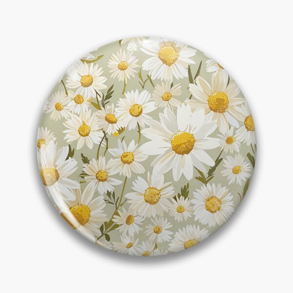 Item preview, White Daisy Flower Set designed and sold by CoolPixels.