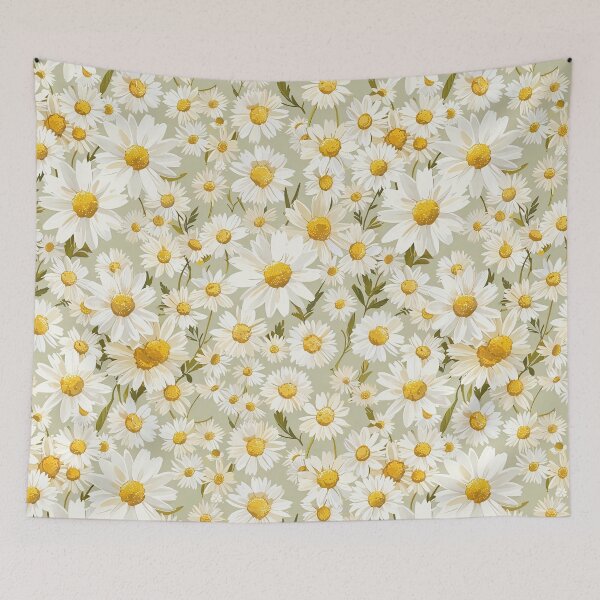 Item preview, White Daisy Flower Set designed and sold by CoolPixels.