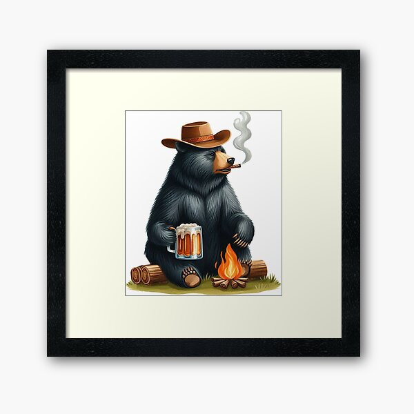 Item preview, Camping Black Bear designed and sold by erkinmaddison.