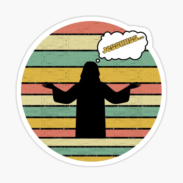 Jesus Sticker