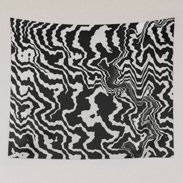 Item preview, Distorted black and white patterns designed and sold by Sigtrix.