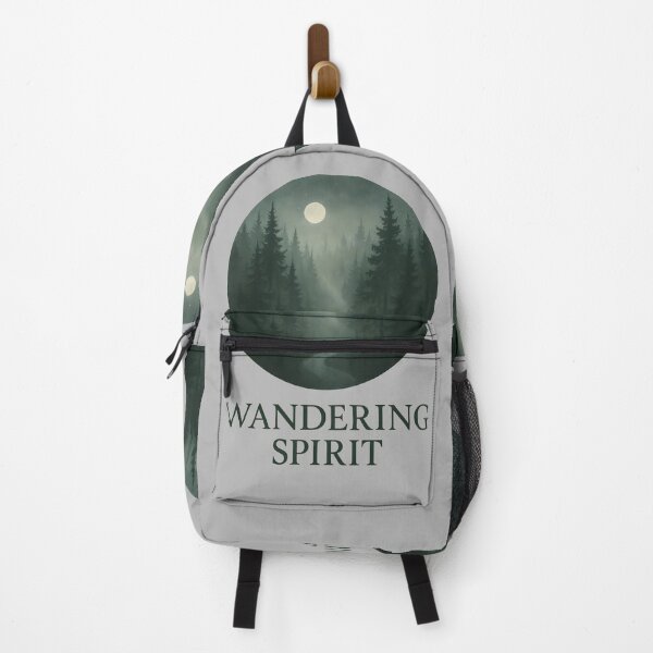 Item preview, Wandering Spirit Mystical Forest Moonlight Nature Design designed and sold by Shoot-The-Moon.