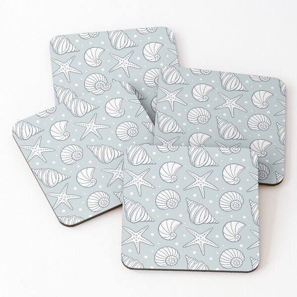Item preview, Cute shells in the ocean designed and sold by Merrylands Artshop.