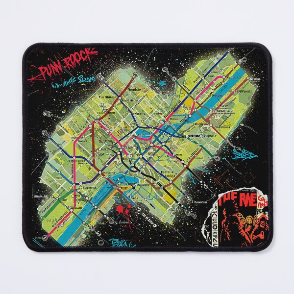 Item preview, Subway map designed and sold by RICAMTP.