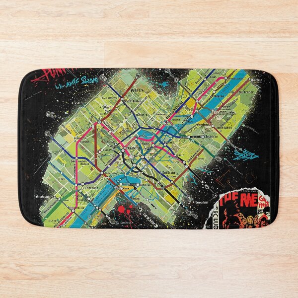 Item preview, Subway map designed and sold by RICAMTP.