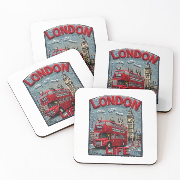 Item preview, London Life Patch – Urban Vintage Sticker Best-selling design Premum quality viral drop reloaded designed and sold by Imaginarium of Chaos falcon88 .