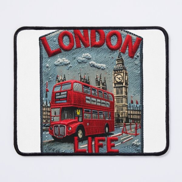 Item preview, London Life Patch – Urban Vintage Sticker Best-selling design Premum quality viral drop reloaded designed and sold by Imaginarium of Chaos falcon88 .