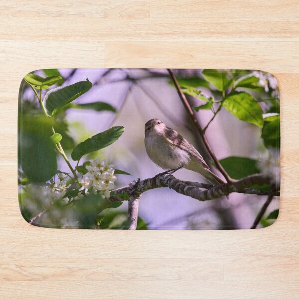 Item preview, I Love Bird Cherry Flowers. Willow Warbler designed and sold by Jouko Lehto Photography.