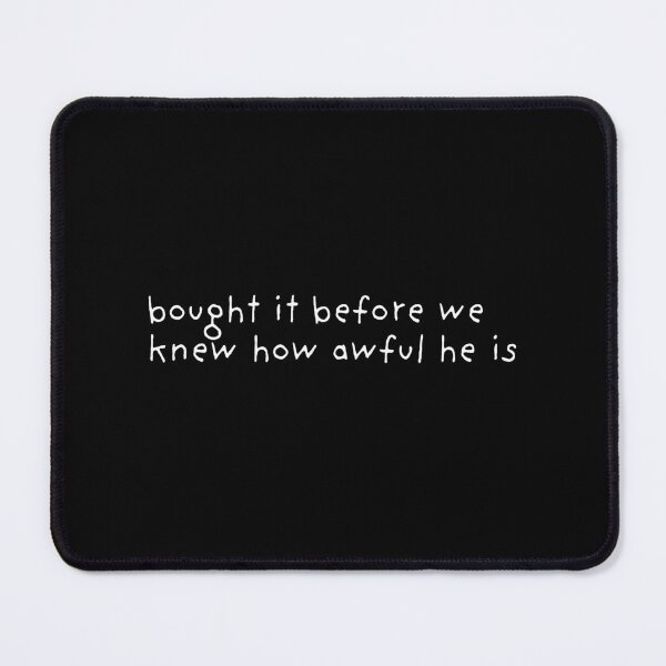 Item preview, bought it before we knew how awful he is designed and sold by SWETA HALDER.