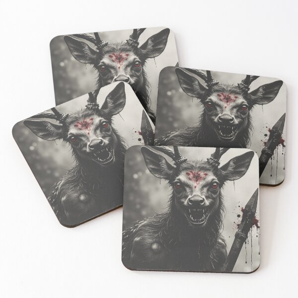Item preview, Evil Bambi in caffeine withdrawal designed and sold by MADandSANE-MArt.