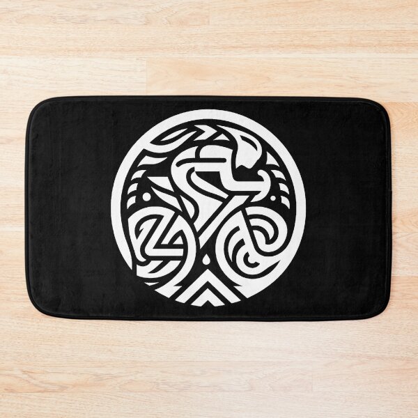 Item preview, White tribal cycling logo designed and sold by RICAMTP.