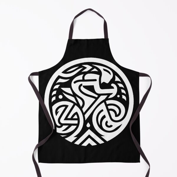 Item preview, White tribal cycling logo designed and sold by RICAMTP.
