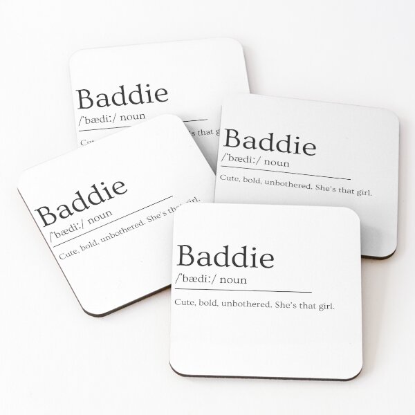 Item preview, Baddie Definition – Bold & Unbothered Print designed and sold by YourDreamHere1.