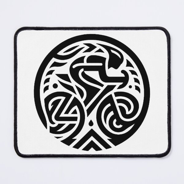 Item preview, Black tribal cycling logo designed and sold by RICAMTP.