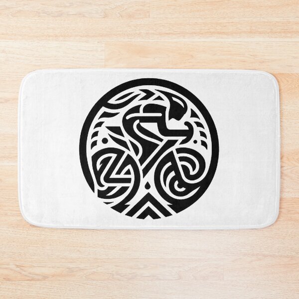 Item preview, Black tribal cycling logo designed and sold by RICAMTP.