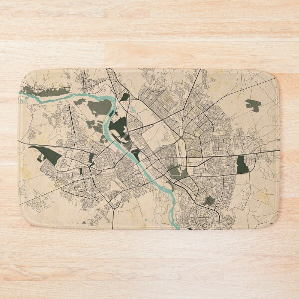Item preview, Mosul City Map of Iraq - Vintage designed and sold by deMAP.