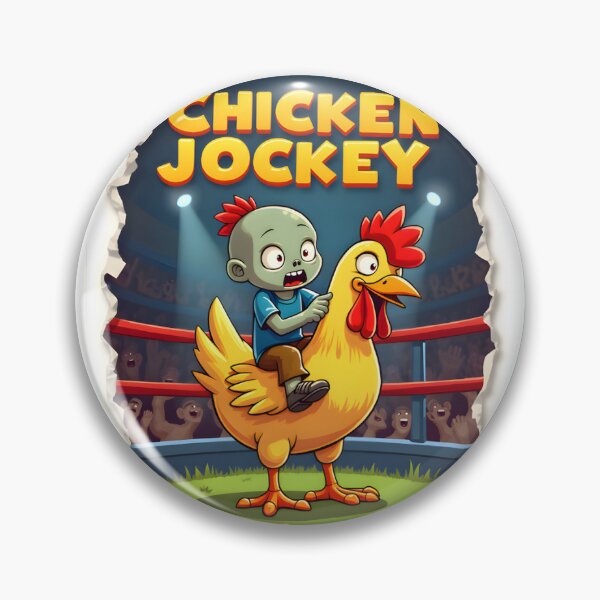 Item preview, Cluck Out Brawl: The Chicken Jockey Showdown! designed and sold by Tees-and-Trends.
