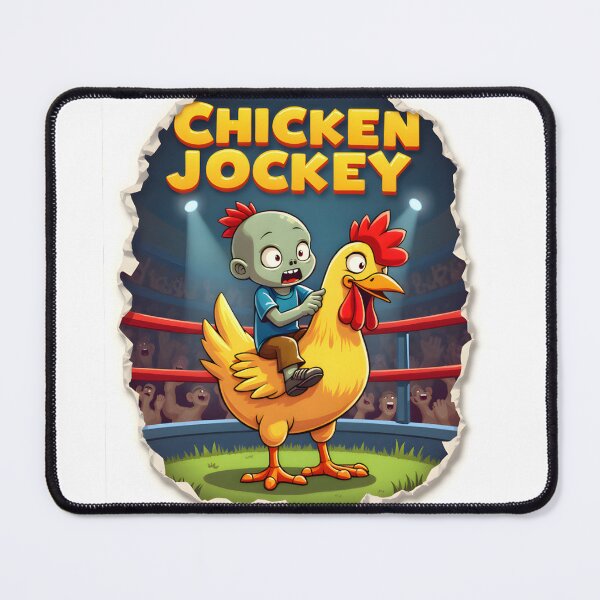 Item preview, Cluck Out Brawl: The Chicken Jockey Showdown! designed and sold by Tees-and-Trends.