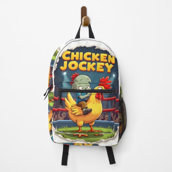 Item preview, Cluck Out Brawl: The Chicken Jockey Showdown! designed and sold by Tees-and-Trends.