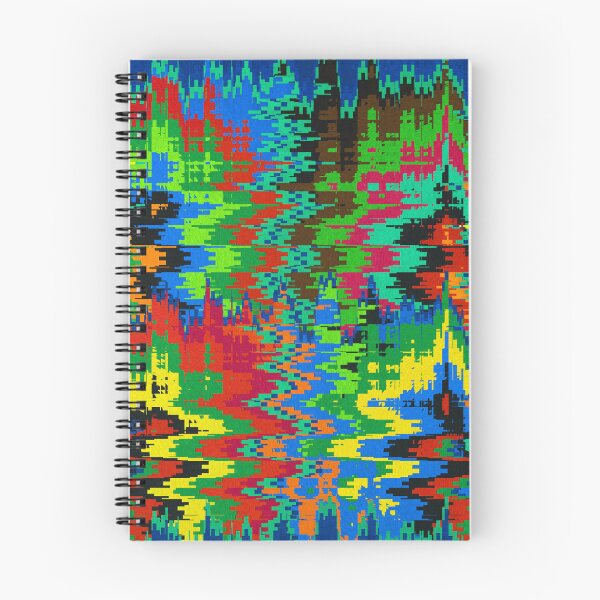 Item preview, Colorful, abstract, distorted world designed and sold by Sigtrix.