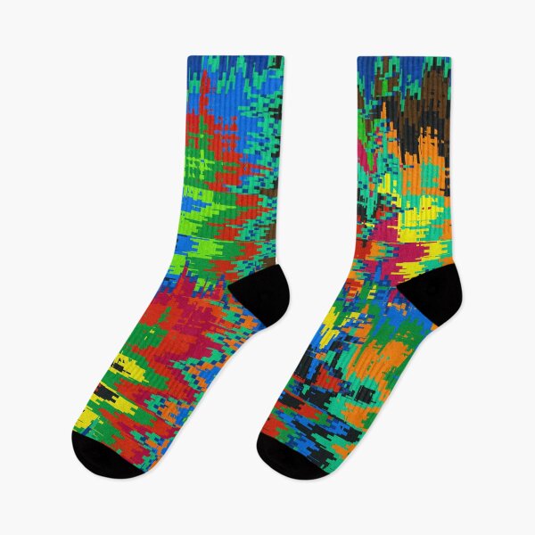 Item preview, Colorful, abstract, distorted world designed and sold by Sigtrix.