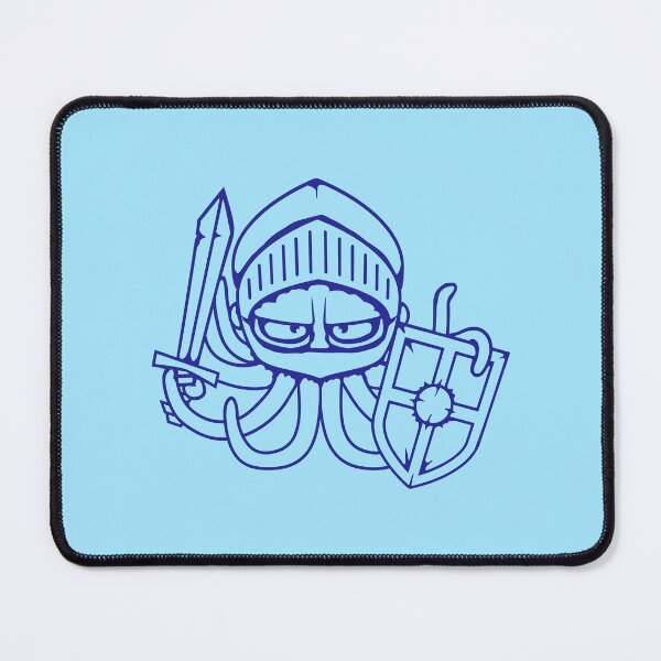 Item preview, Octopus Knight Middle Age Warriors Fighters Sword Shield designed and sold by shirt-o-mat.
