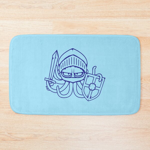 Item preview, Octopus Knight Middle Age Warriors Fighters Sword Shield designed and sold by shirt-o-mat.