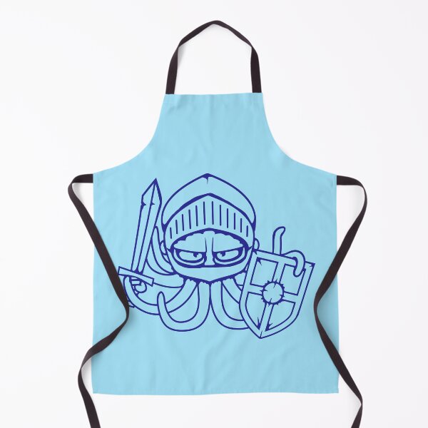 Item preview, Octopus Knight Middle Age Warriors Fighters Sword Shield designed and sold by shirt-o-mat.