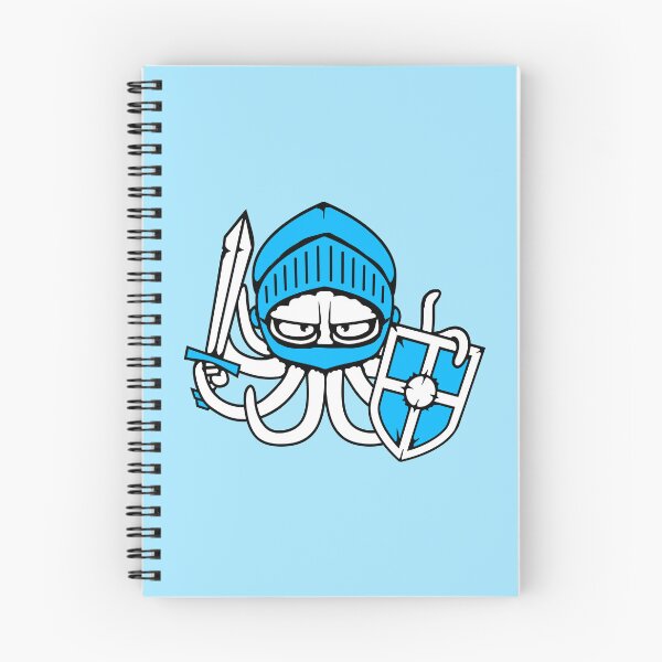 Item preview, Octopus Knight Middle Age Warriors Fighters Sword Shield designed and sold by shirt-o-mat.